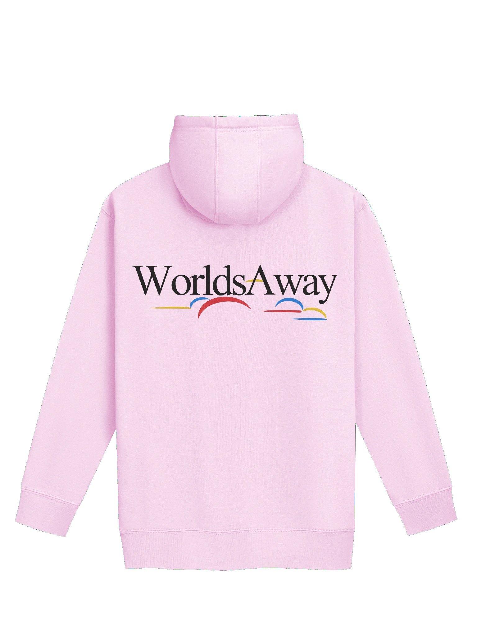 WorldsAway Retro Hoodie Pink product image (2)