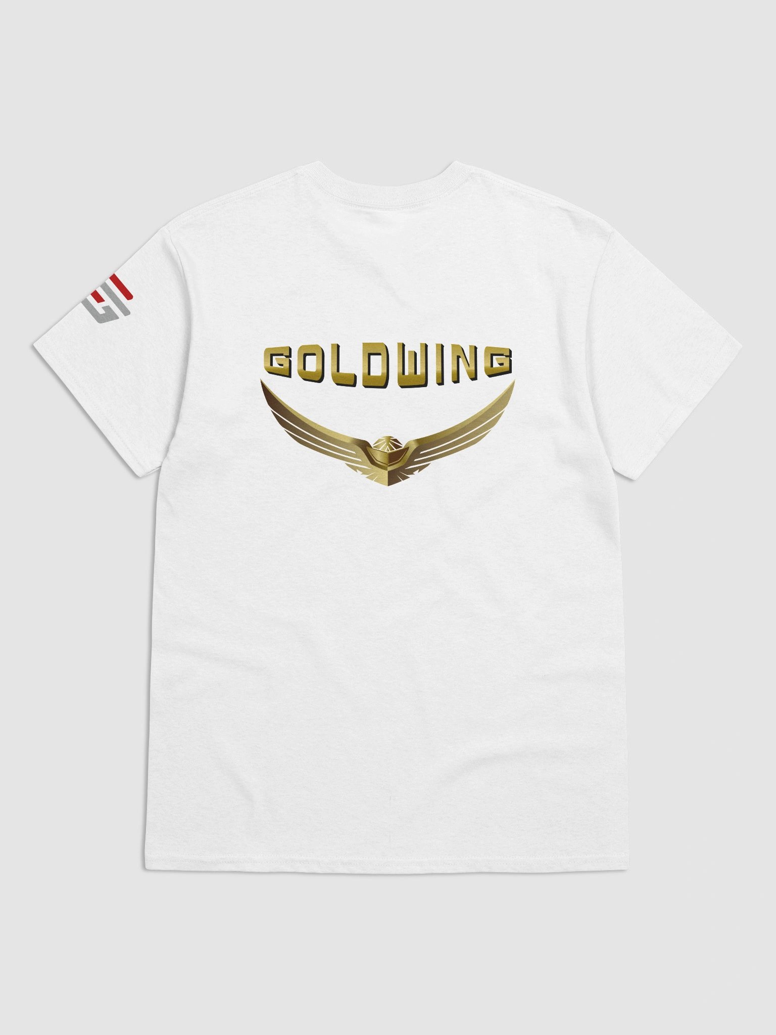 Gold and Bold Goldwing T-Shirt (Big Front) product image (30)
