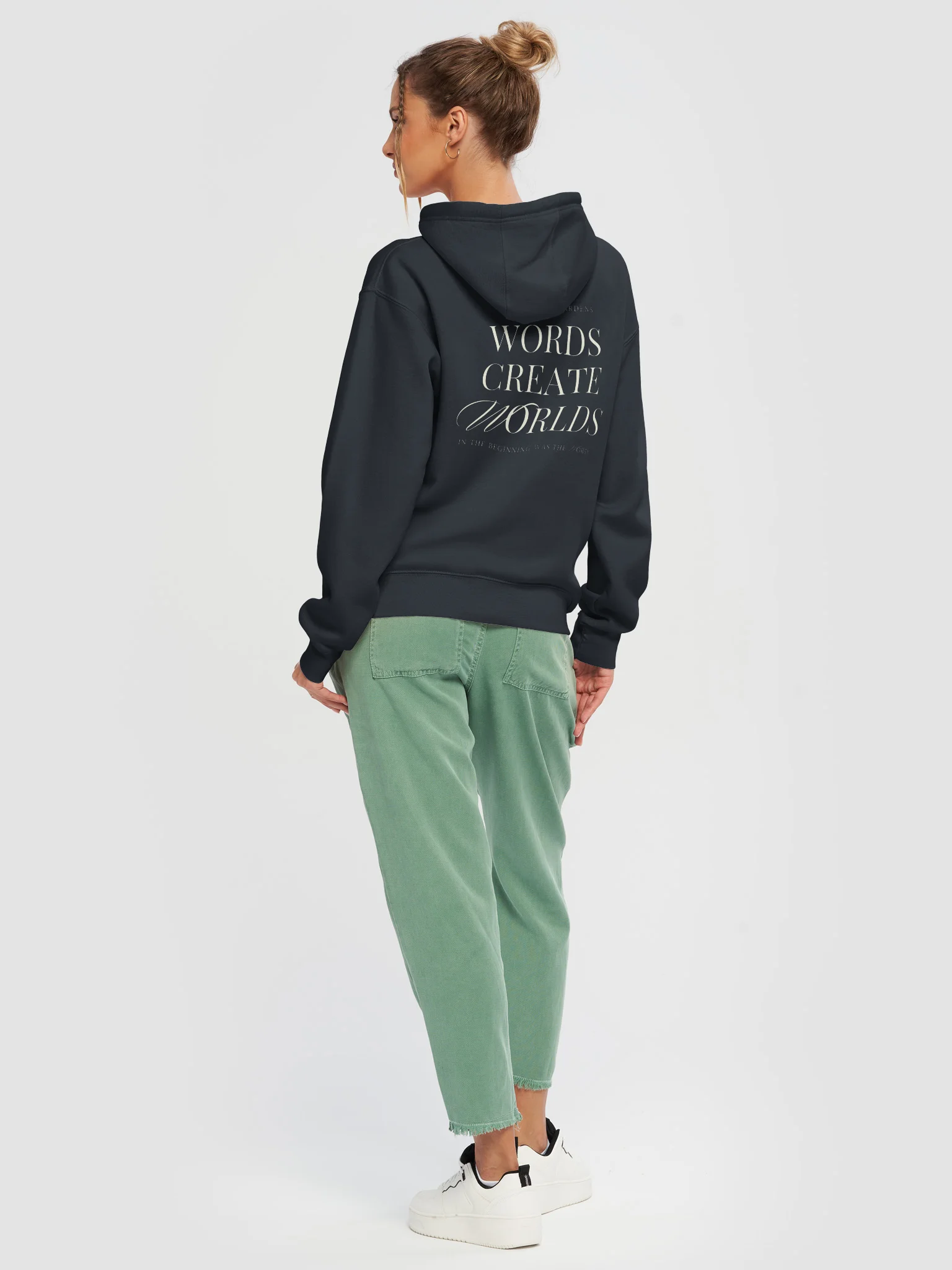 Words Create Worlds Hoodie product image (16)