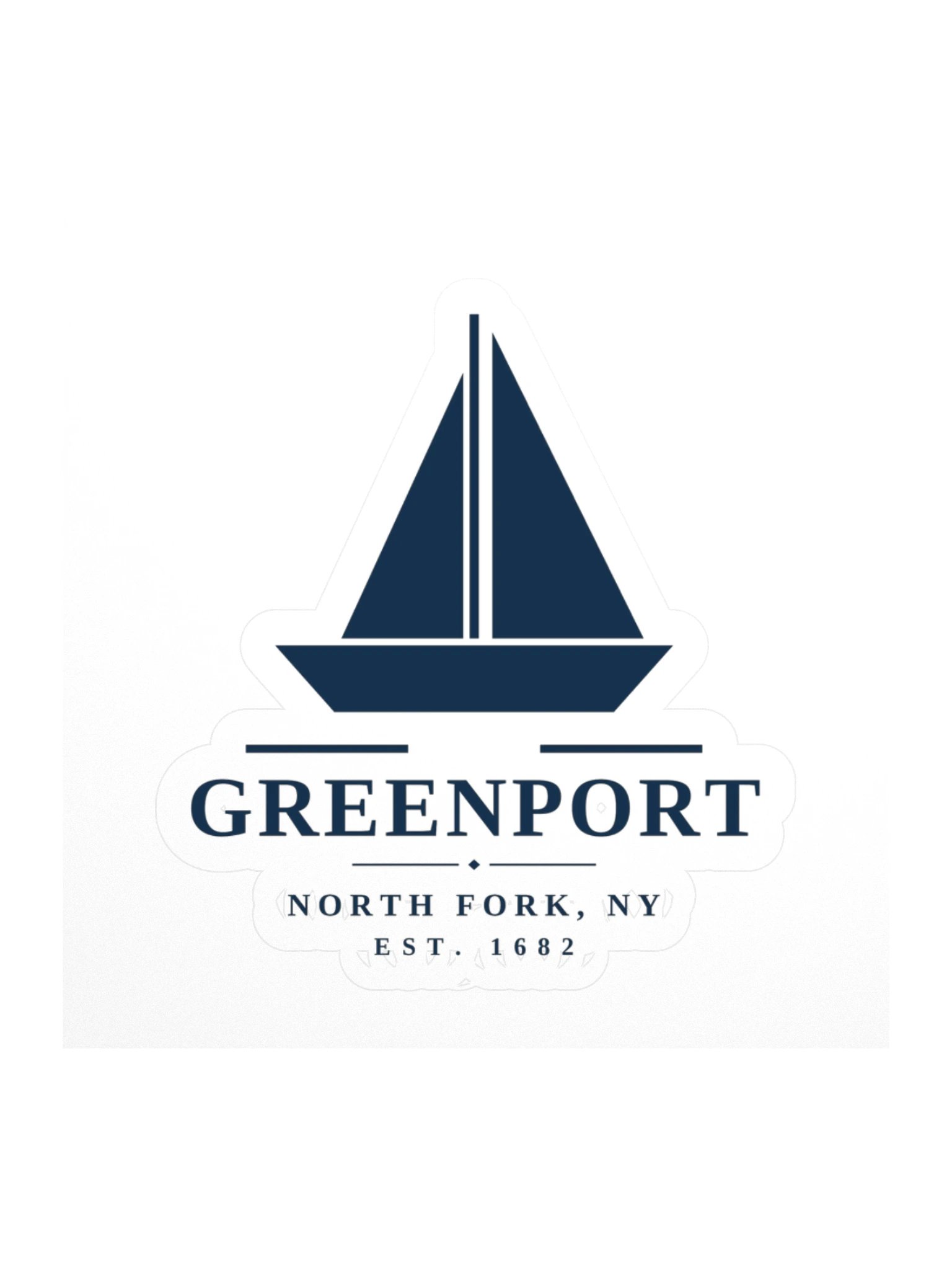 Greenport Sailboat Sticker product image (1)