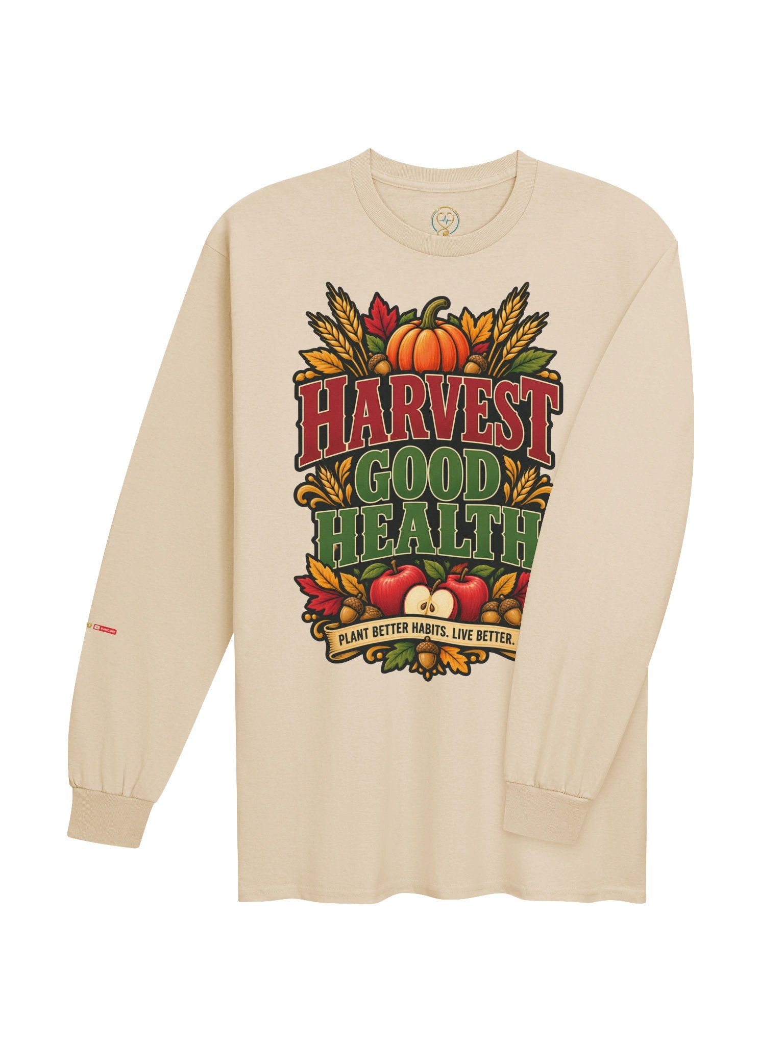 Harvest Good Health Long-Sleeve T-Shirt product image (6)