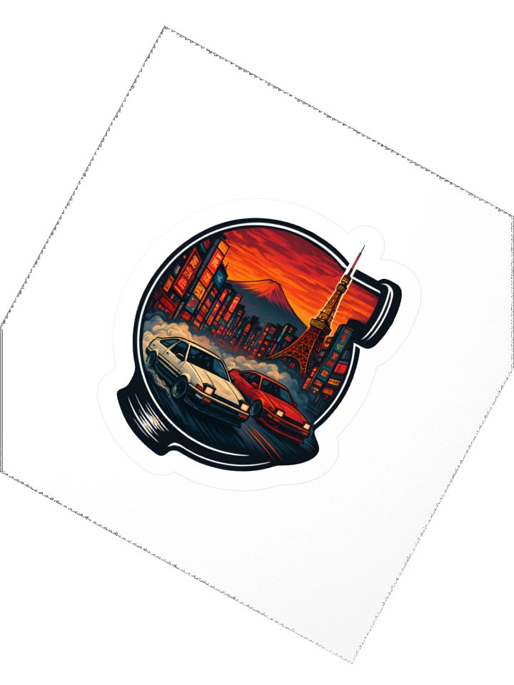 Boosted Bunny™ AE86 Turbo Edition Sticker product image (2)