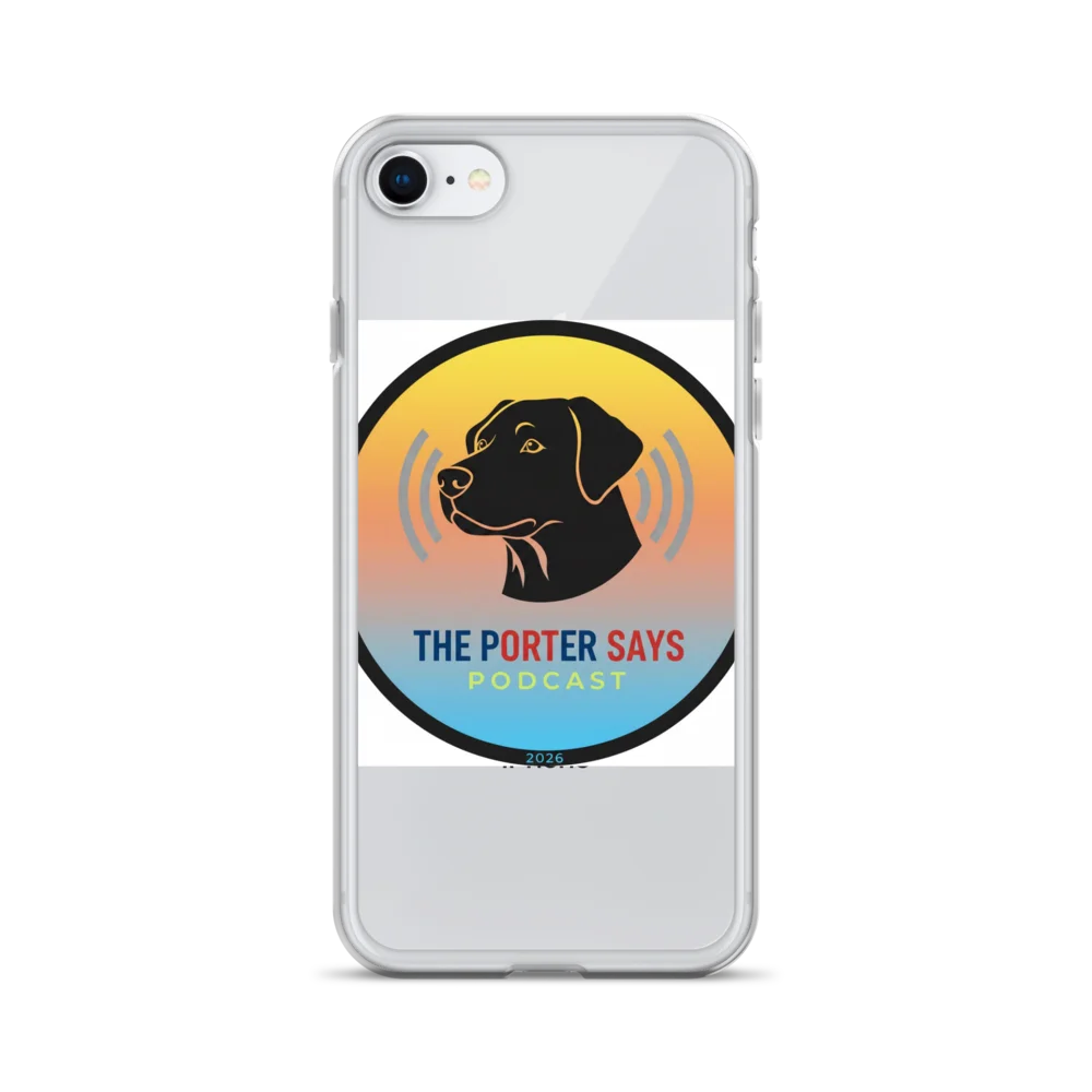 The Porter Says Podcast iPhone Case product image (1)