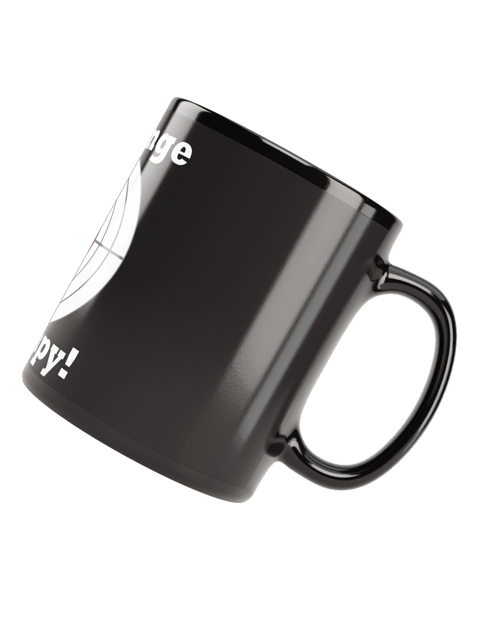 I LOVE Range Therapy Black Glossy Mug product image (3)