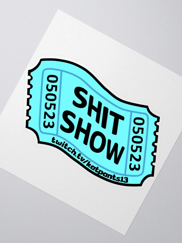 Shit Ticket Sticker product image (2)
