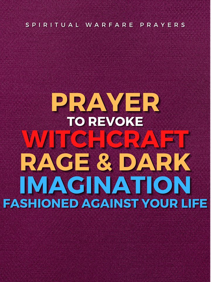 Prayer To Revoke Witchcraft Rage product image (1)