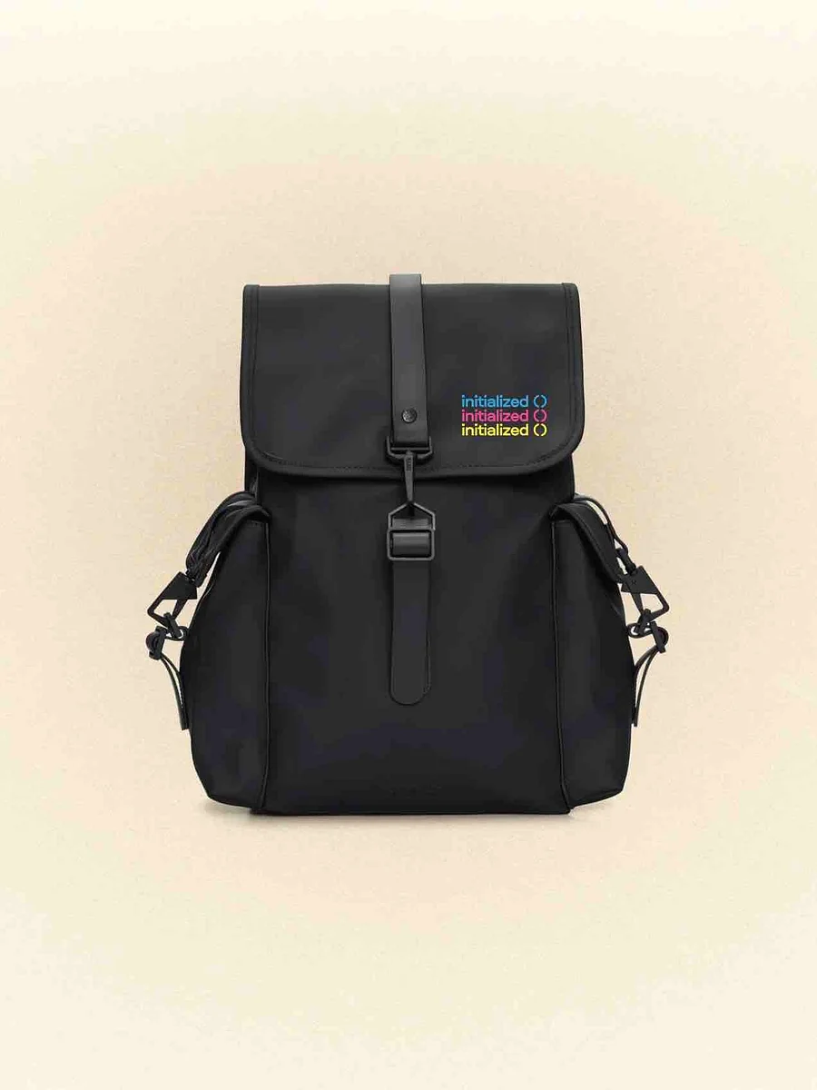 Initialized LP Backpack (Black) product image (1)