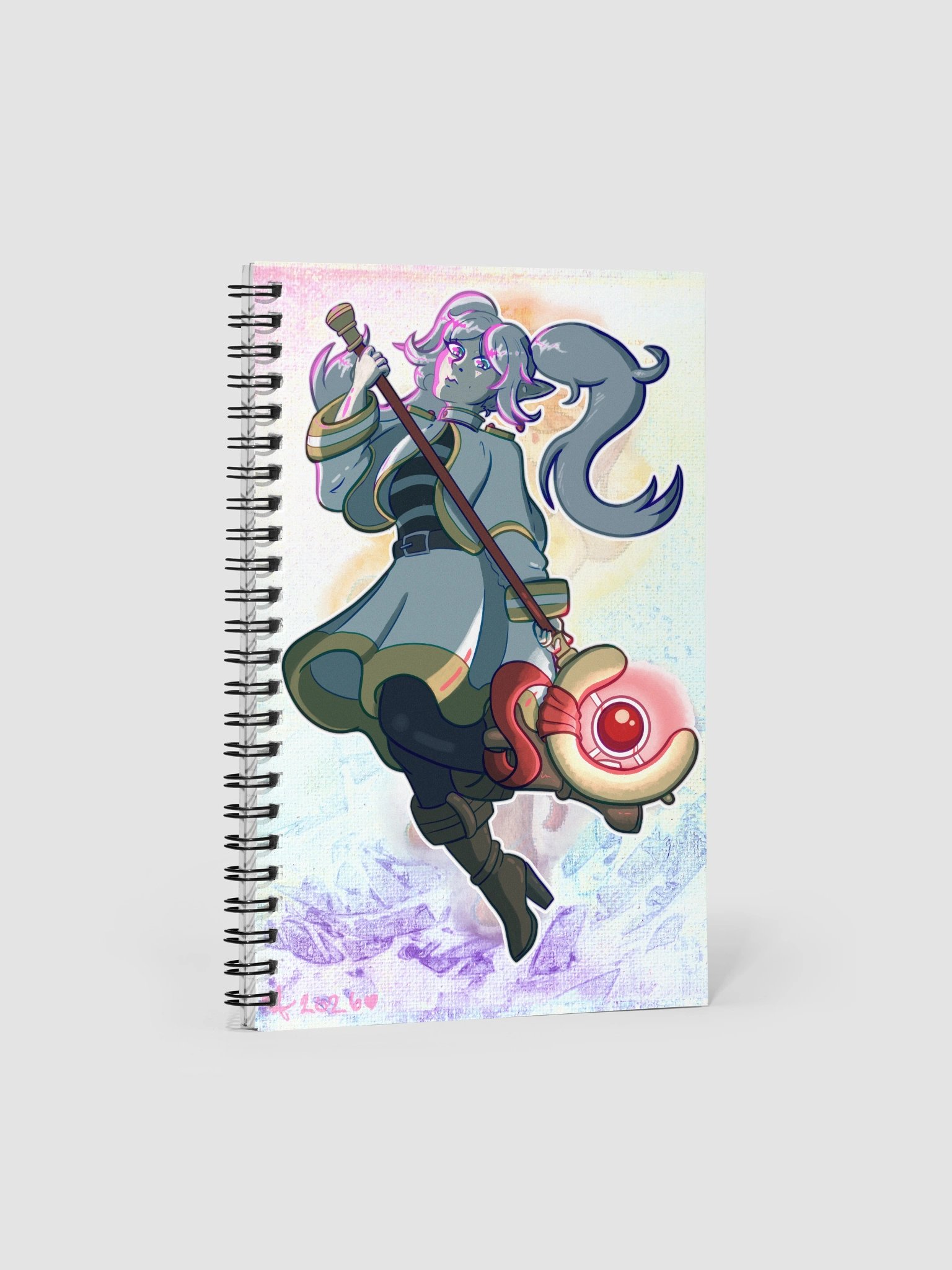 Hero Mage Spiral Notebook product image (1)