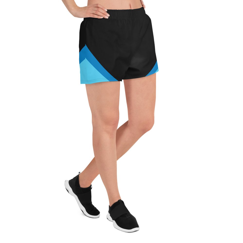 Smashley Fitness - Women's Athletic Shorts in Blue product image (3)