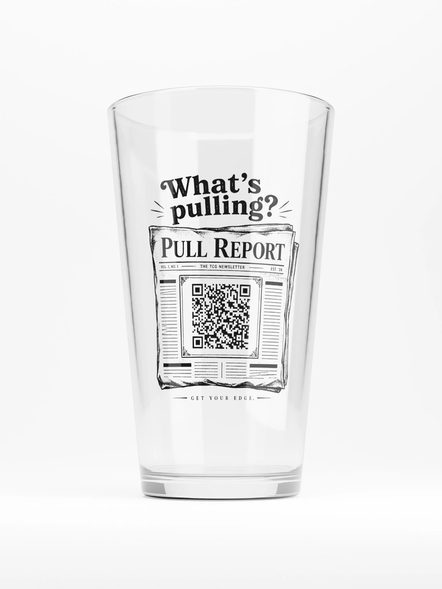 The Daily Pour Pint Glass product image (6)