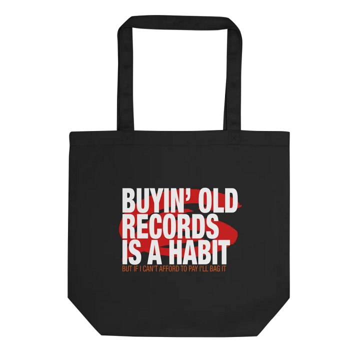 Buyin' Old Records Tote Bag product image (1)