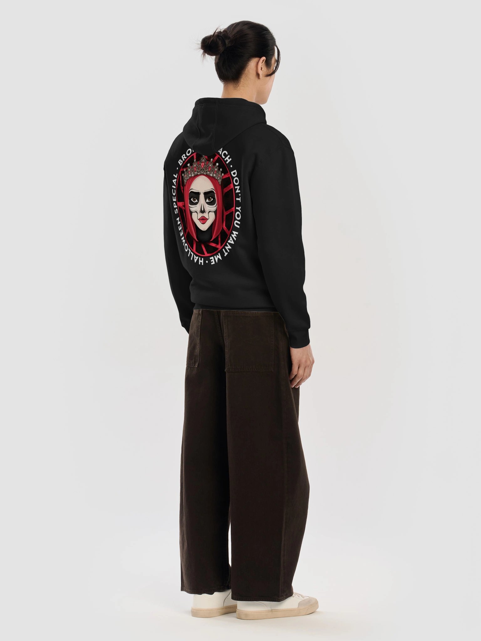 Broken Peach – Unisex Full Zip Hoodie Don’t You Want Me product image (8)