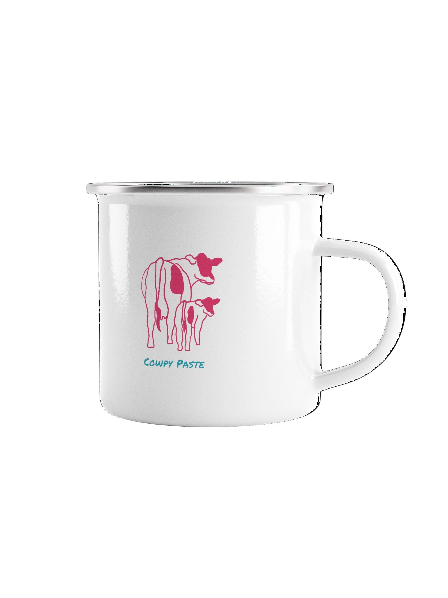Cowpy Paste - Enamel Mug product image (1)