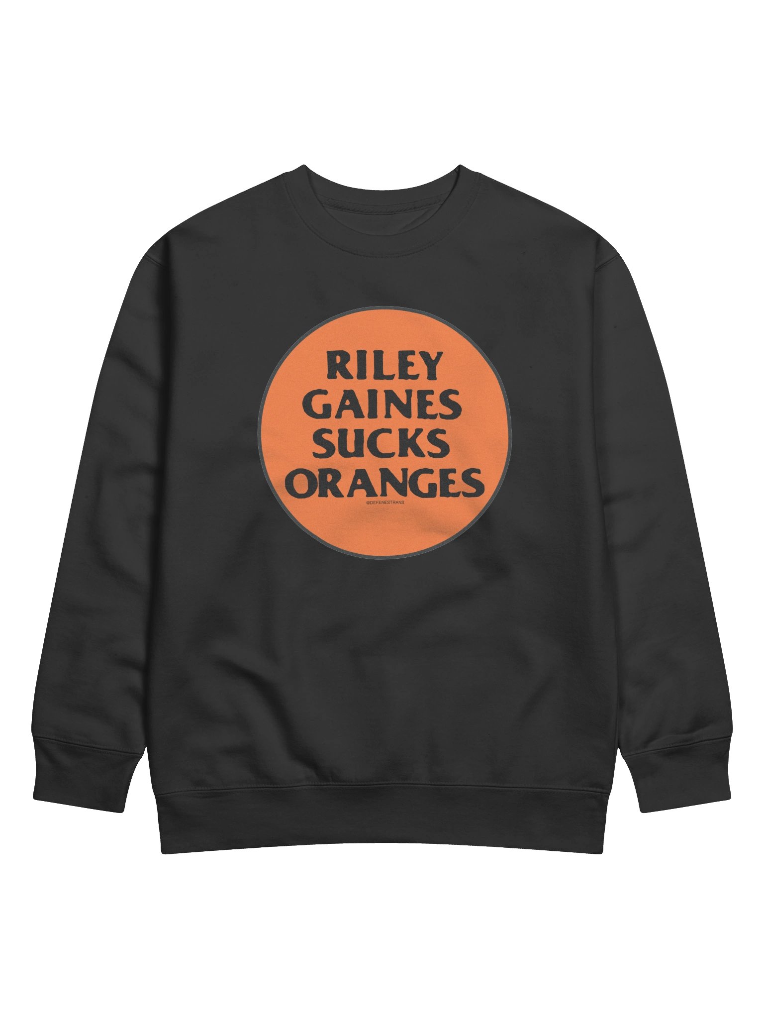 Riley Gaines Sucks Oranges Sweatshirt product image (3)