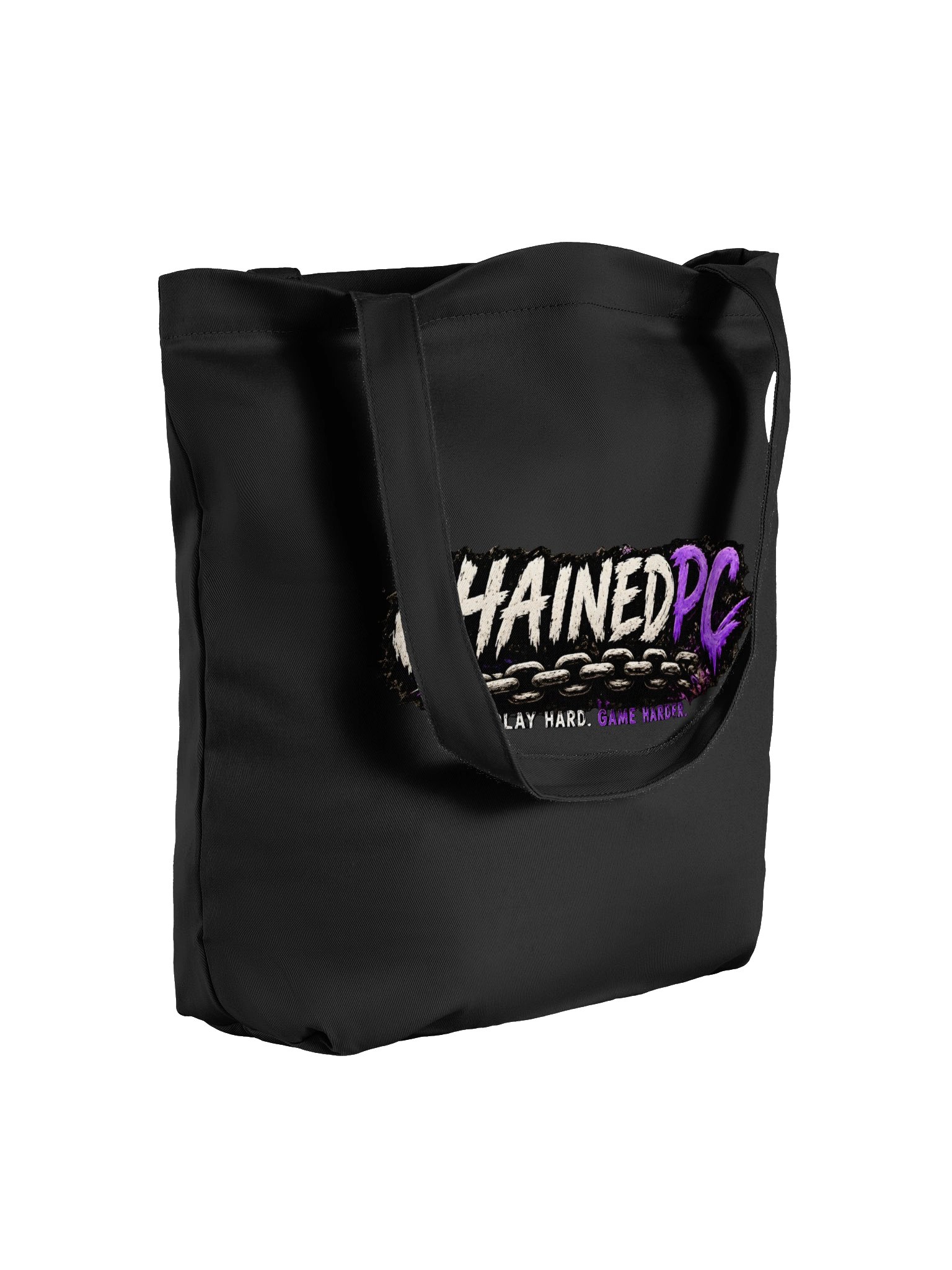 ChainedPc “Play Hard. Game Harder.” Tote Bag product image (4)