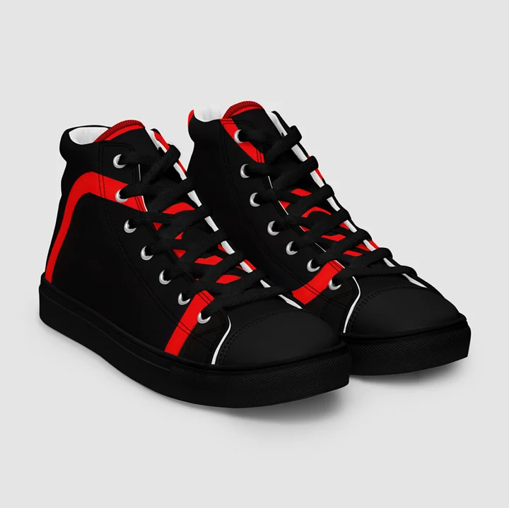 EyeSeeThru Logo Mens High Top Shoes product image (1)