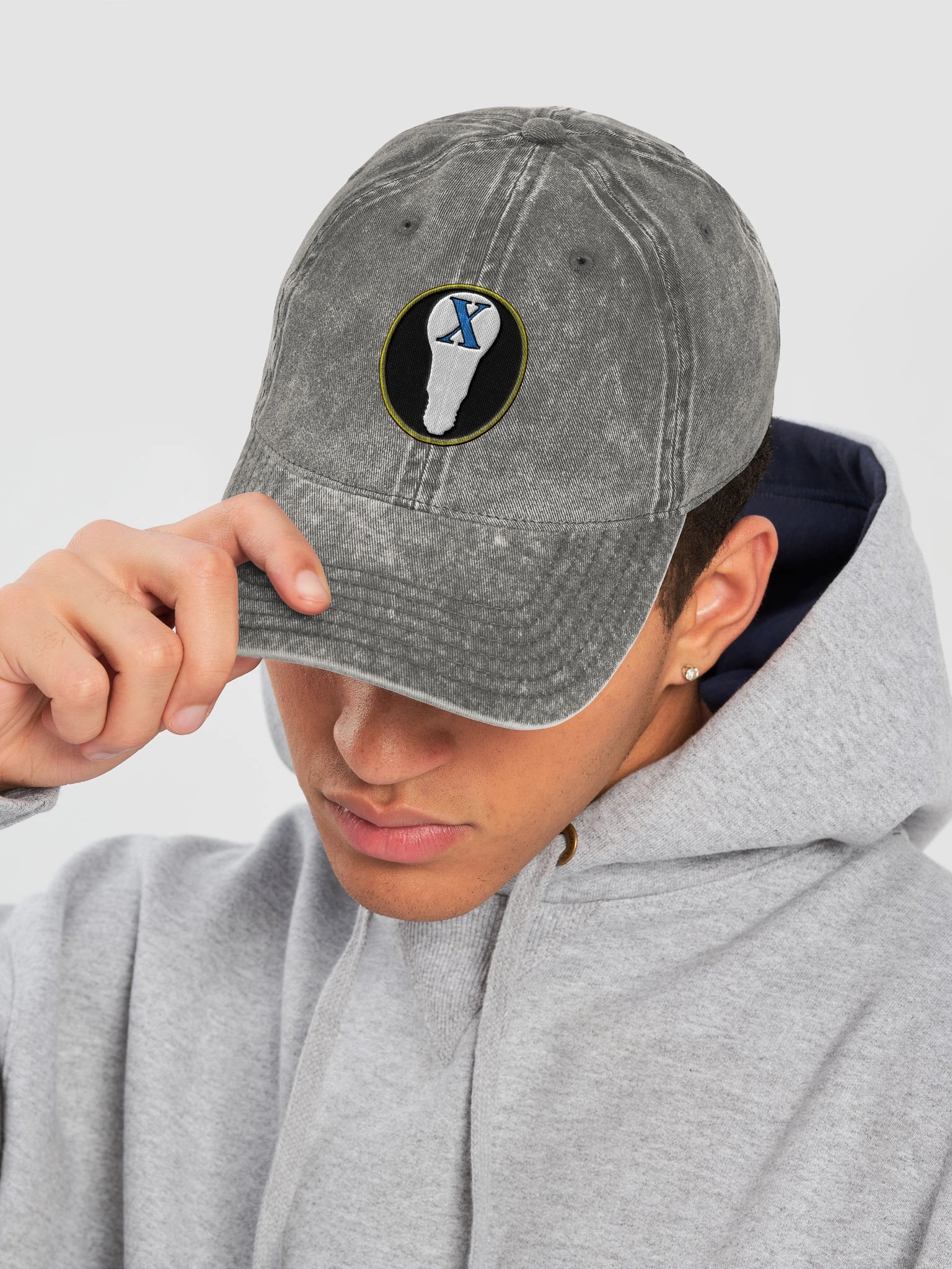 genxthinks charcoal gray cap product image (7)