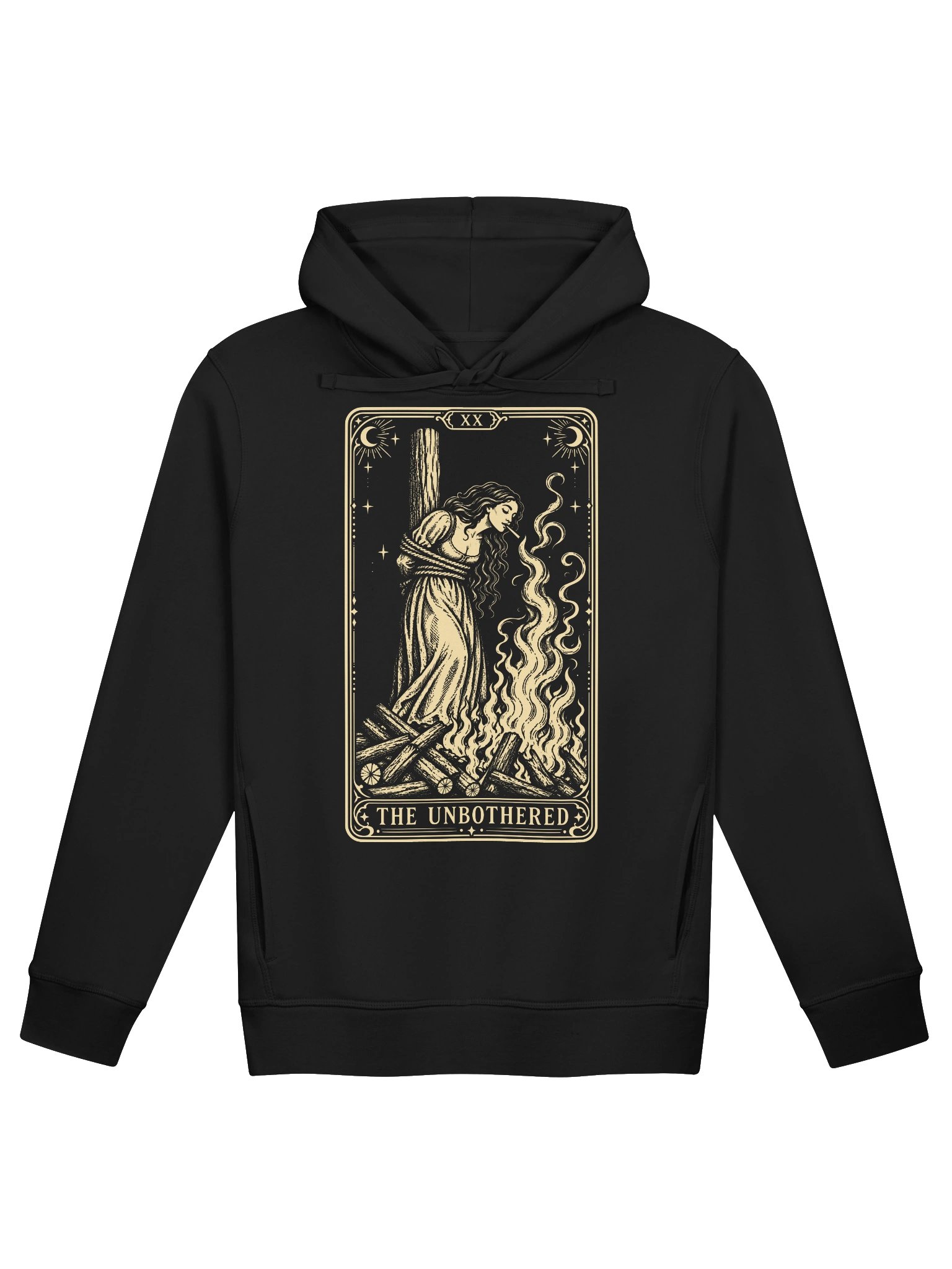 The Unbothered Tarot Organic Side Pocket Hoodie product image (1)