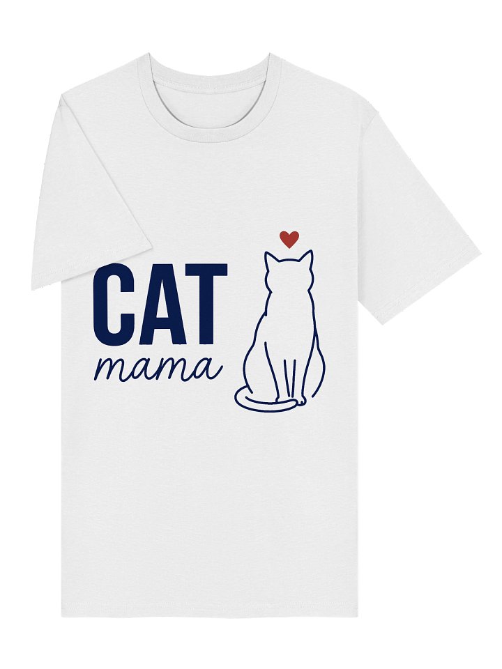 Cat Mama Silhouette T-Shirt product image (2)