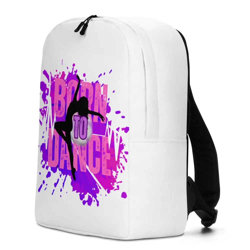 Born to Dance Her Silhouette All-Over Backpack product image (10)