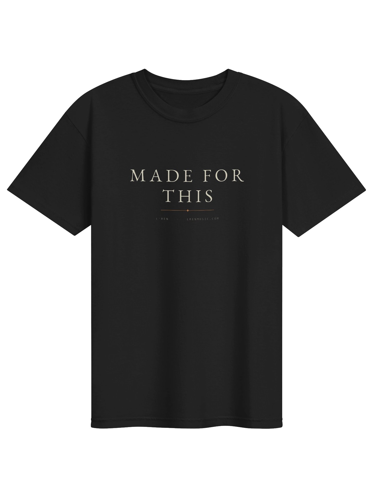 MADE FOR THIS Tee — Black product image (1)