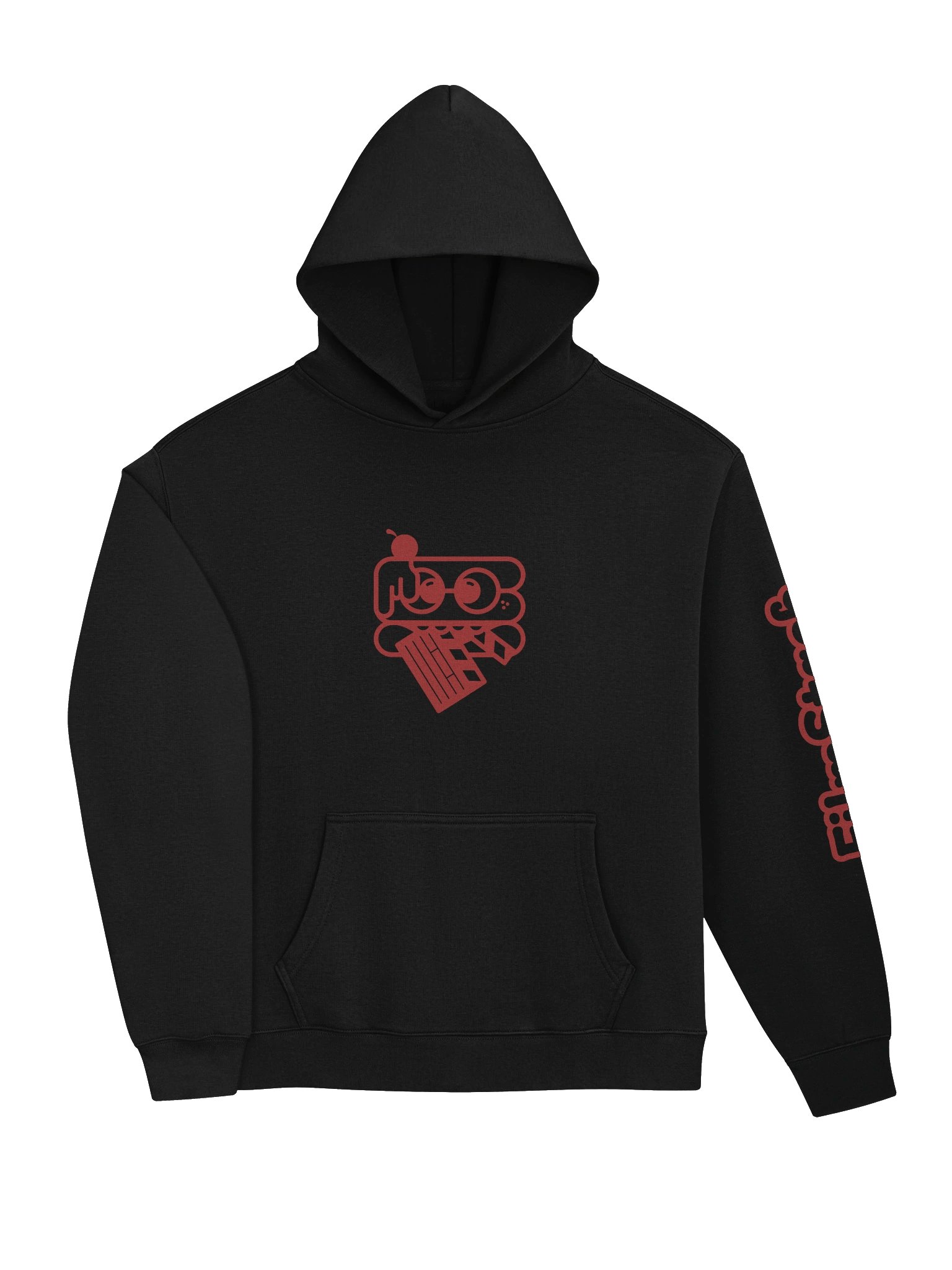 FilmStack Red Logo Hoodie product image (3)