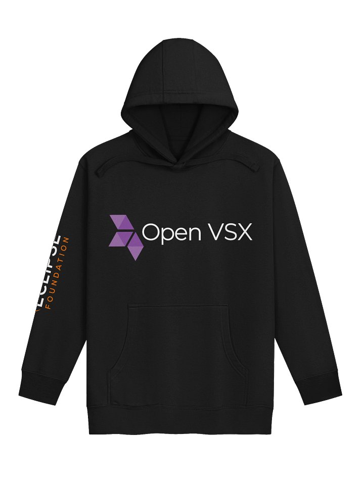 Open VSX Black Hoodie product image (1)