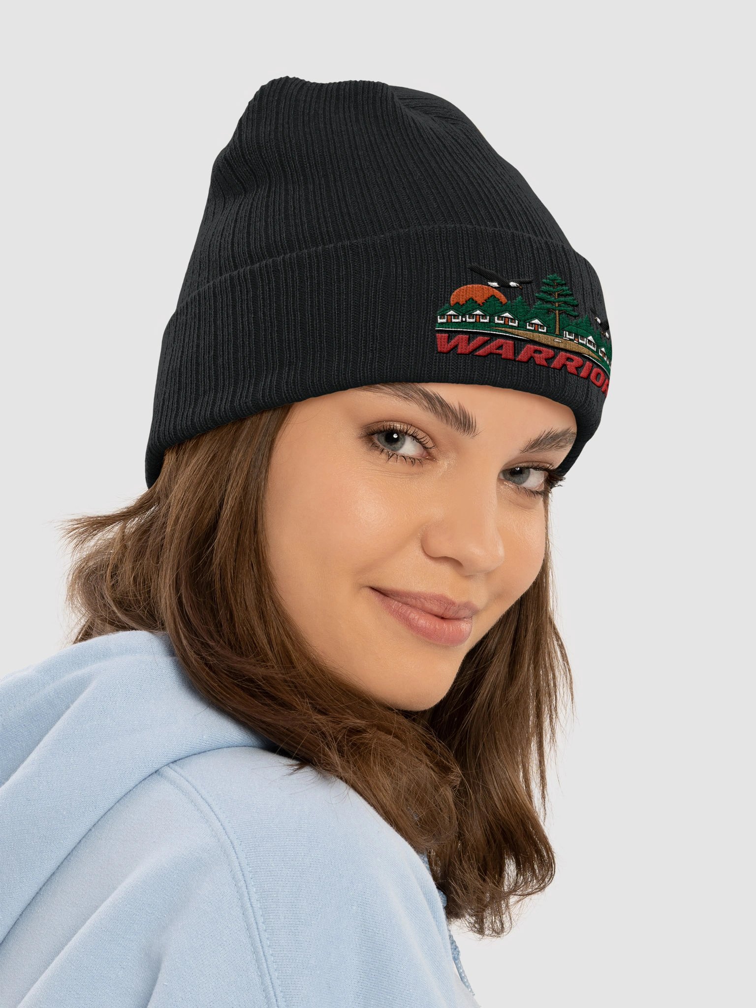 Warrior Regular Beanie (Black) product image (6)
