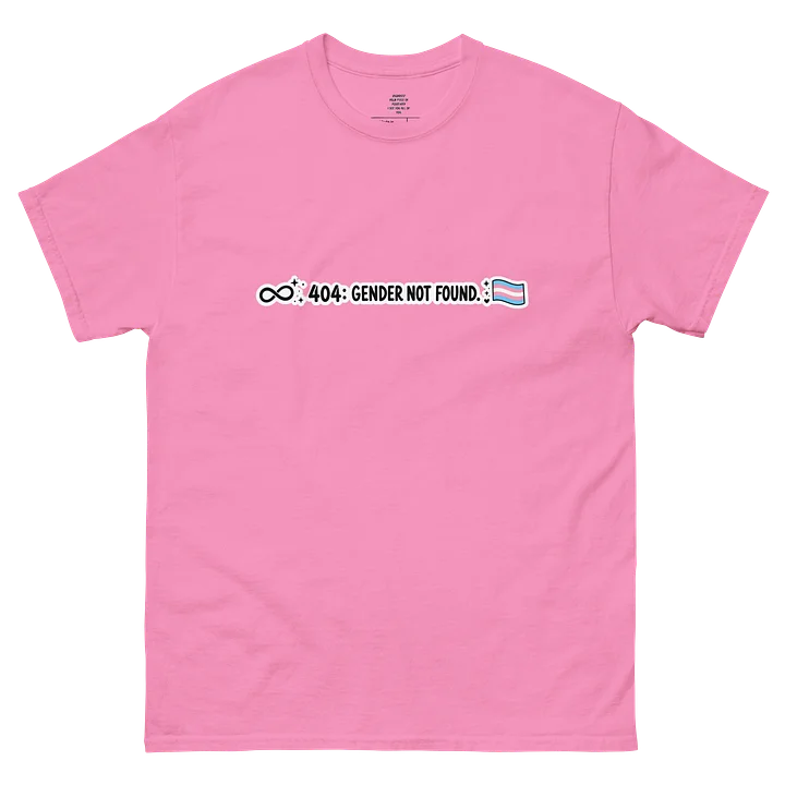 Pride 2026 Gender Not Found T-shirt. product image (2)