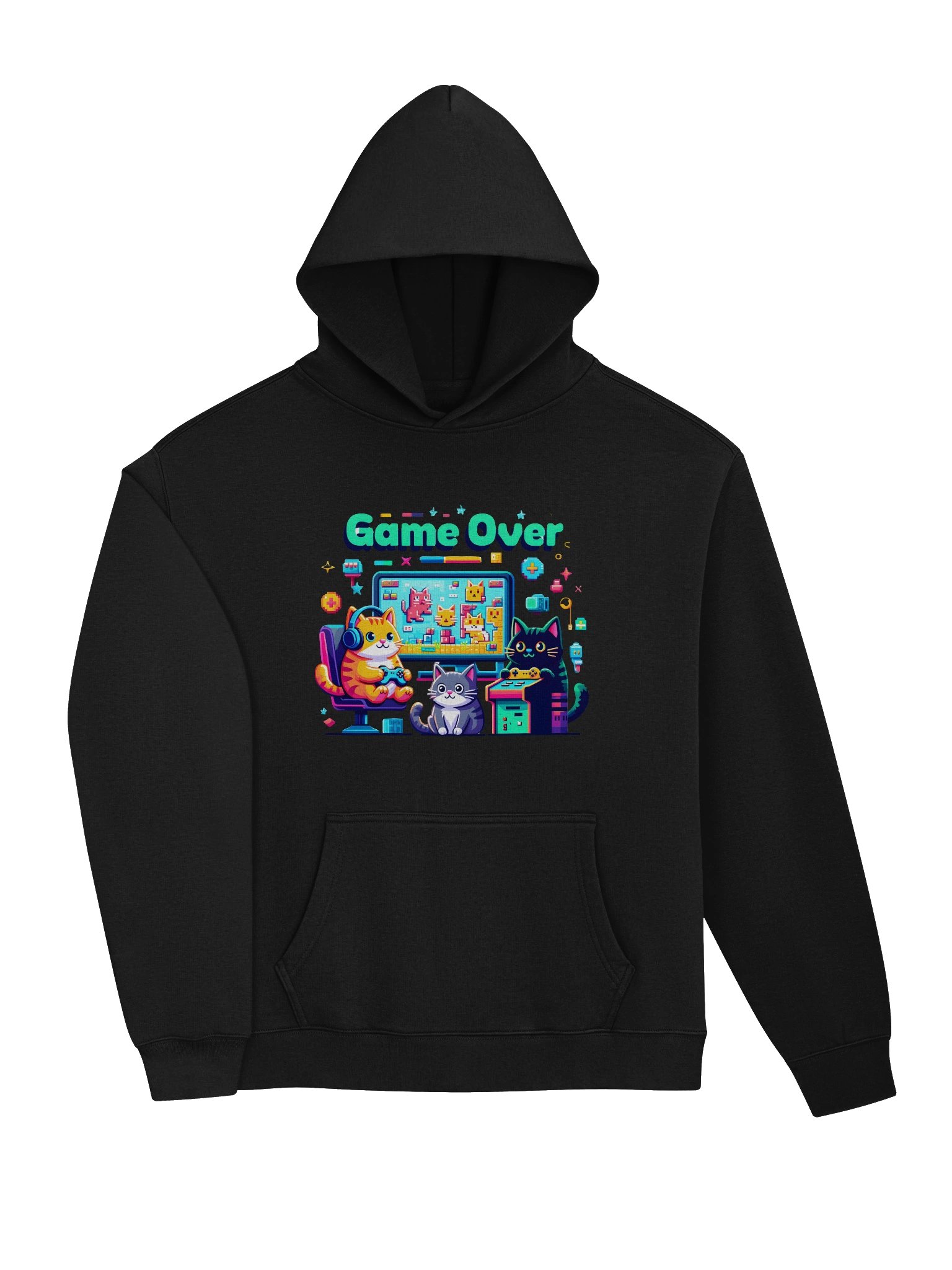 Gaming Cats Unisex Oversized Hoodie product image (6)