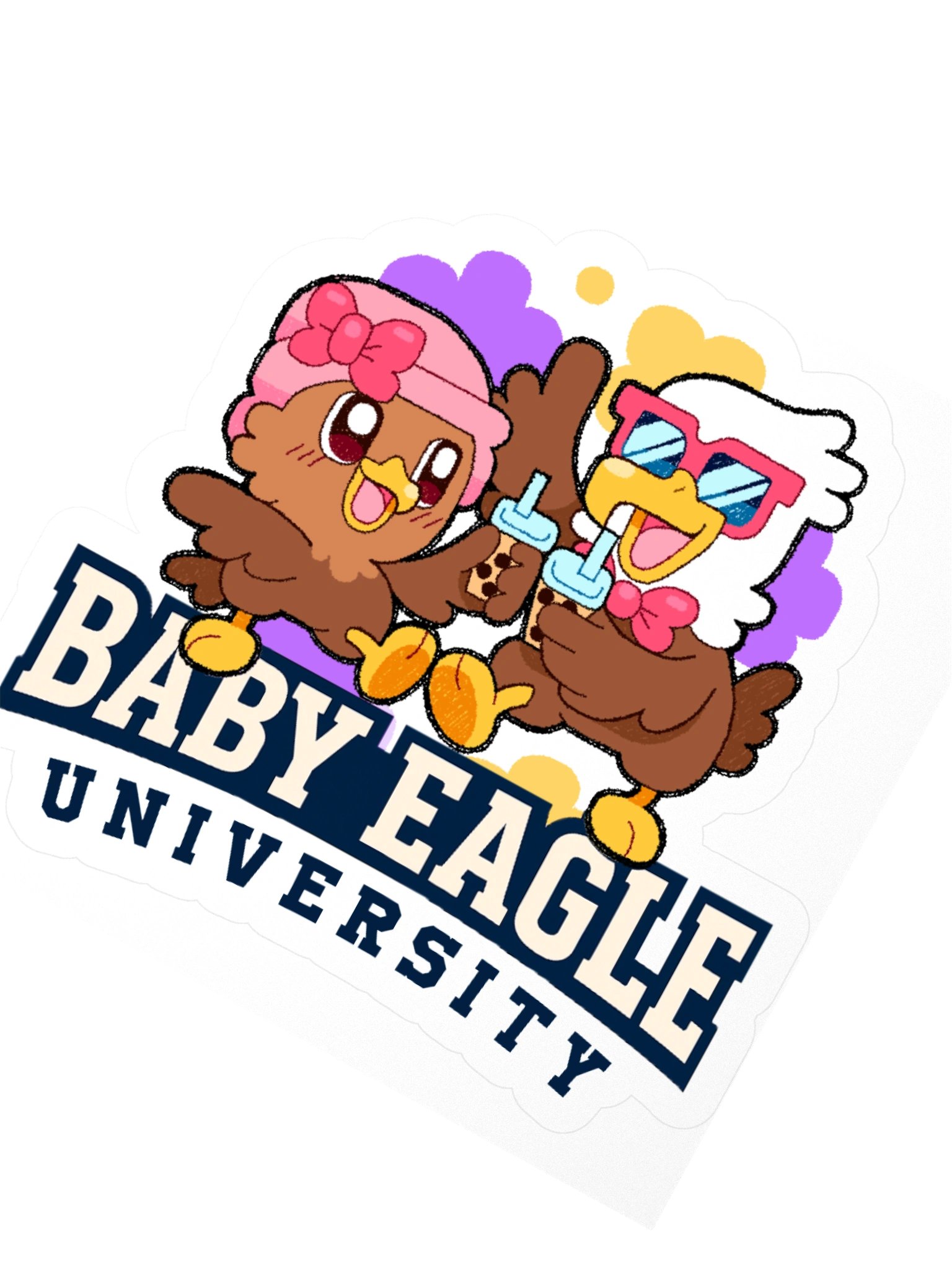 Eagle University Sticker (Single) product image (2)