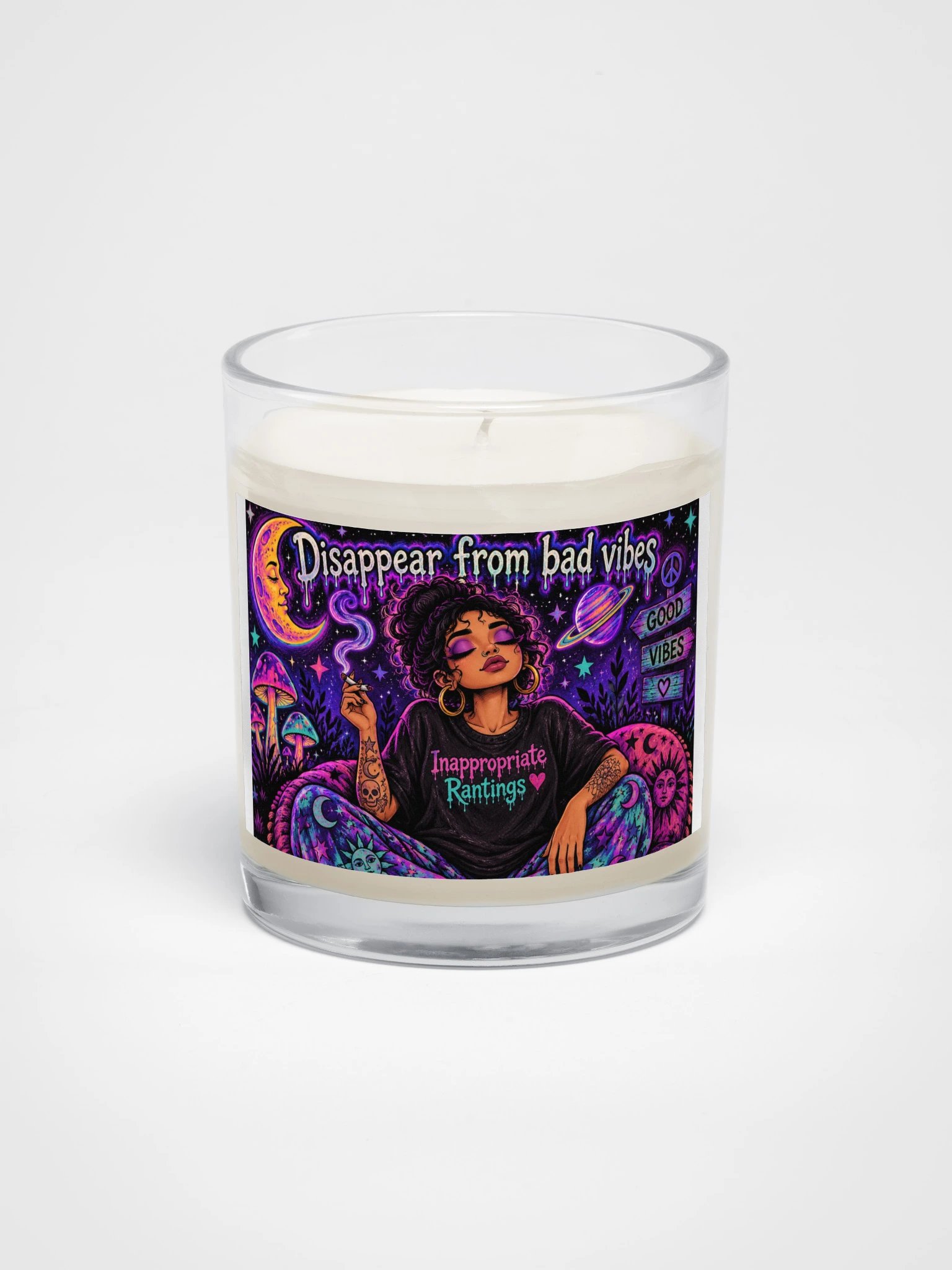 Disappear From Bad Vibes Candle product image (1)