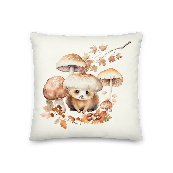 Autumn Woodland Hedgehog Pillow product image (2)