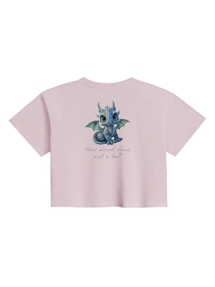 Give Your Pain a Body Dragon Crop Top product image (2)