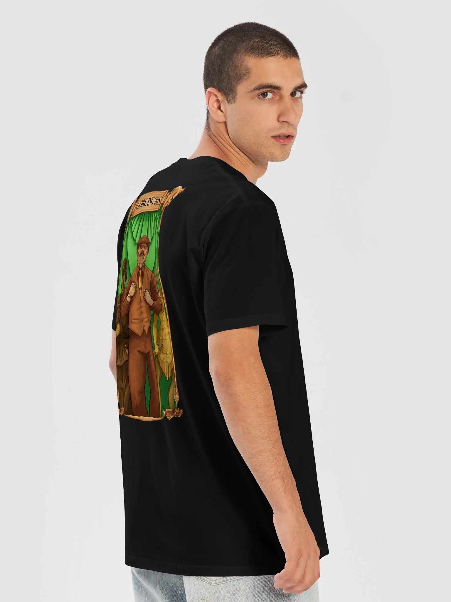 Goreing 20s Back Print Tee product image (31)
