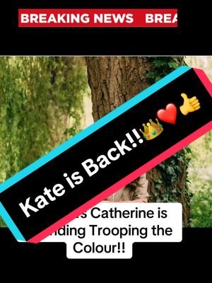 Catherine the Princess of Wales is attending the Trooping the Colour! #breakingnews #royalnews #uknews #katemiddleton #catherineprincessofwales #ukroyals👑 #royaltiktokers👑 #latestroyalnews #troopingthecolour2024 