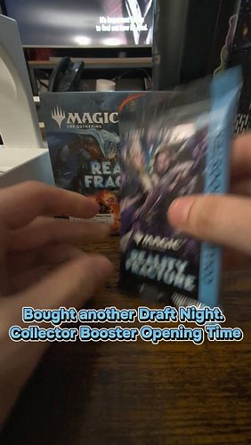 Went to @battleandbrew to purchase another Draft night to fill my sad soul lol #mtg #magicthegathering #realityfracture