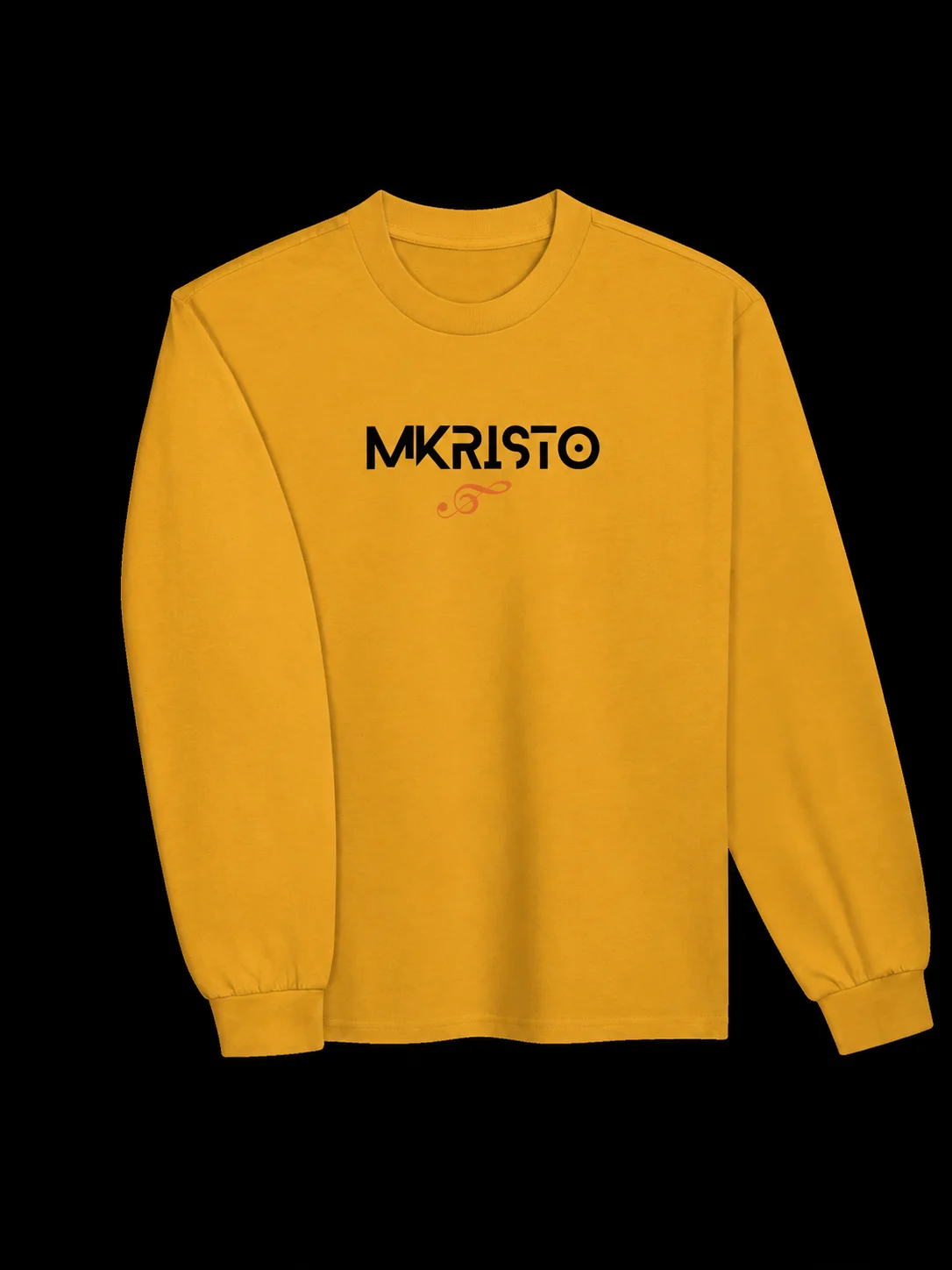 Mkristo Minimalist Music Logo Long Sleeve product image (7)