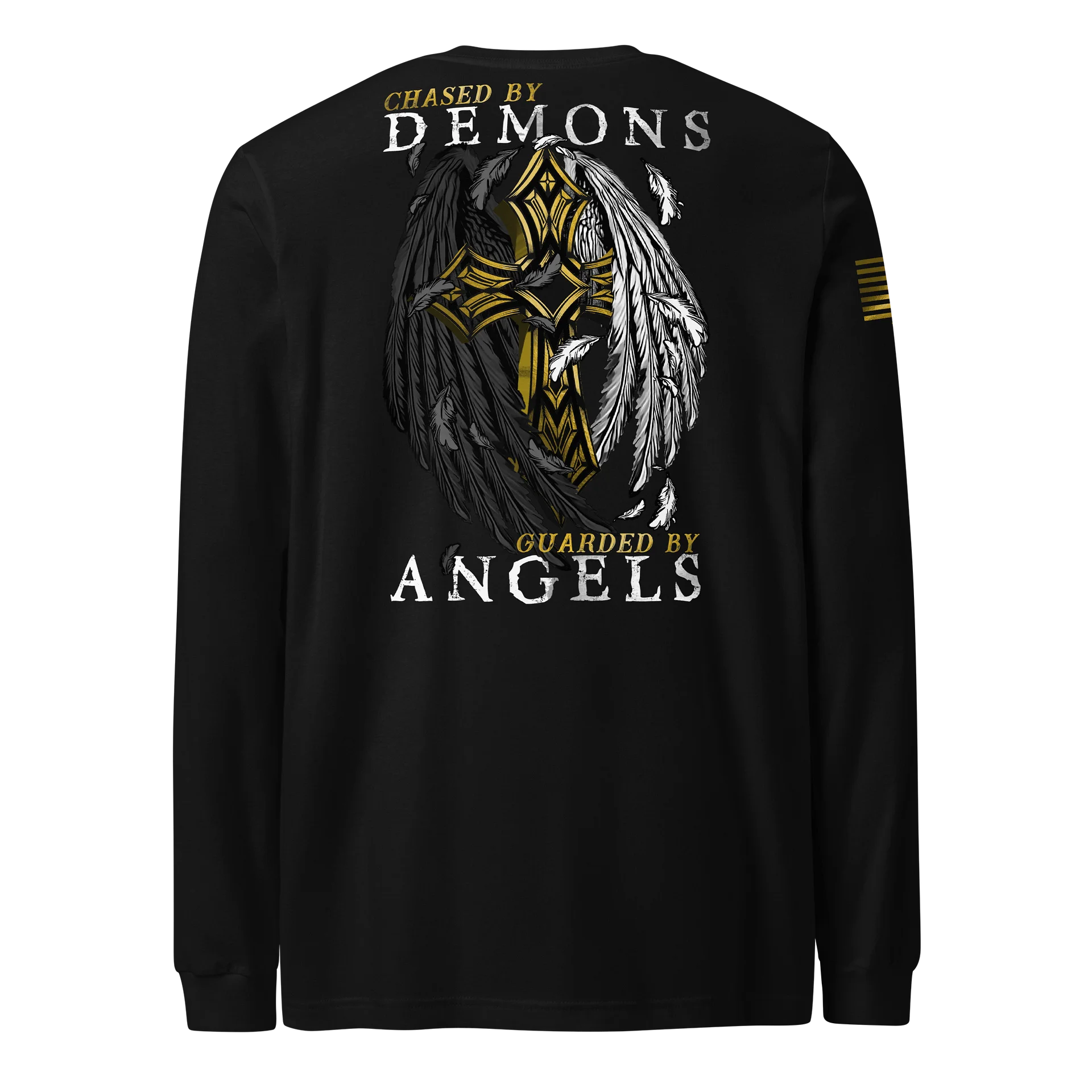 Chased by Demons Guarded by Angels Long Sleeve product image (1)