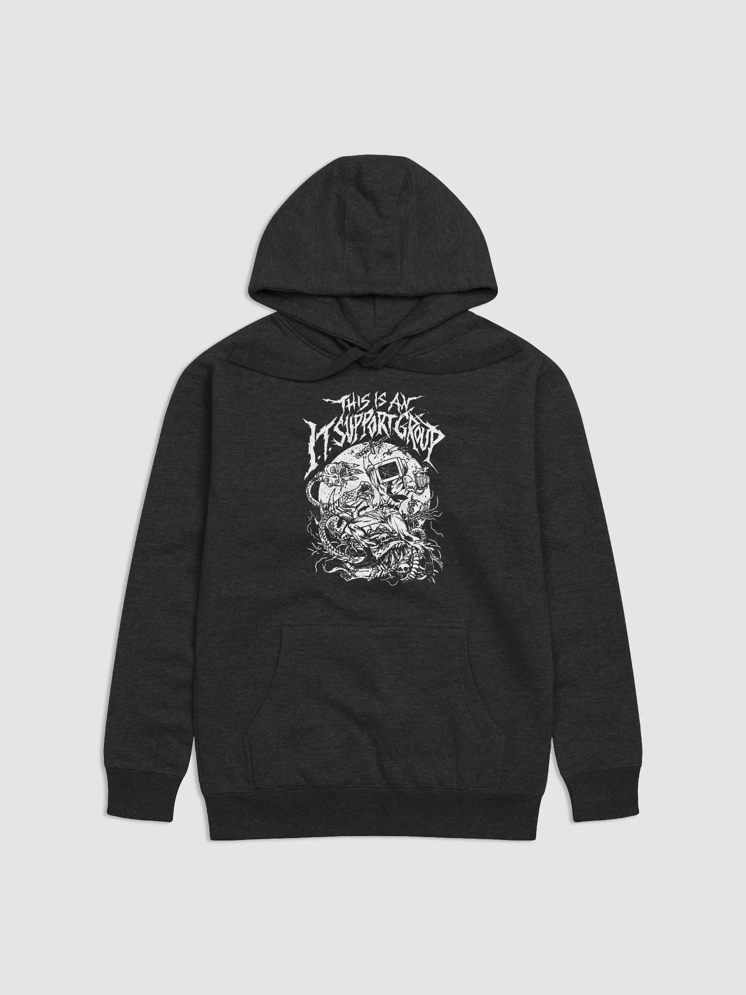 IT Support Metal Hoodie product image (1)