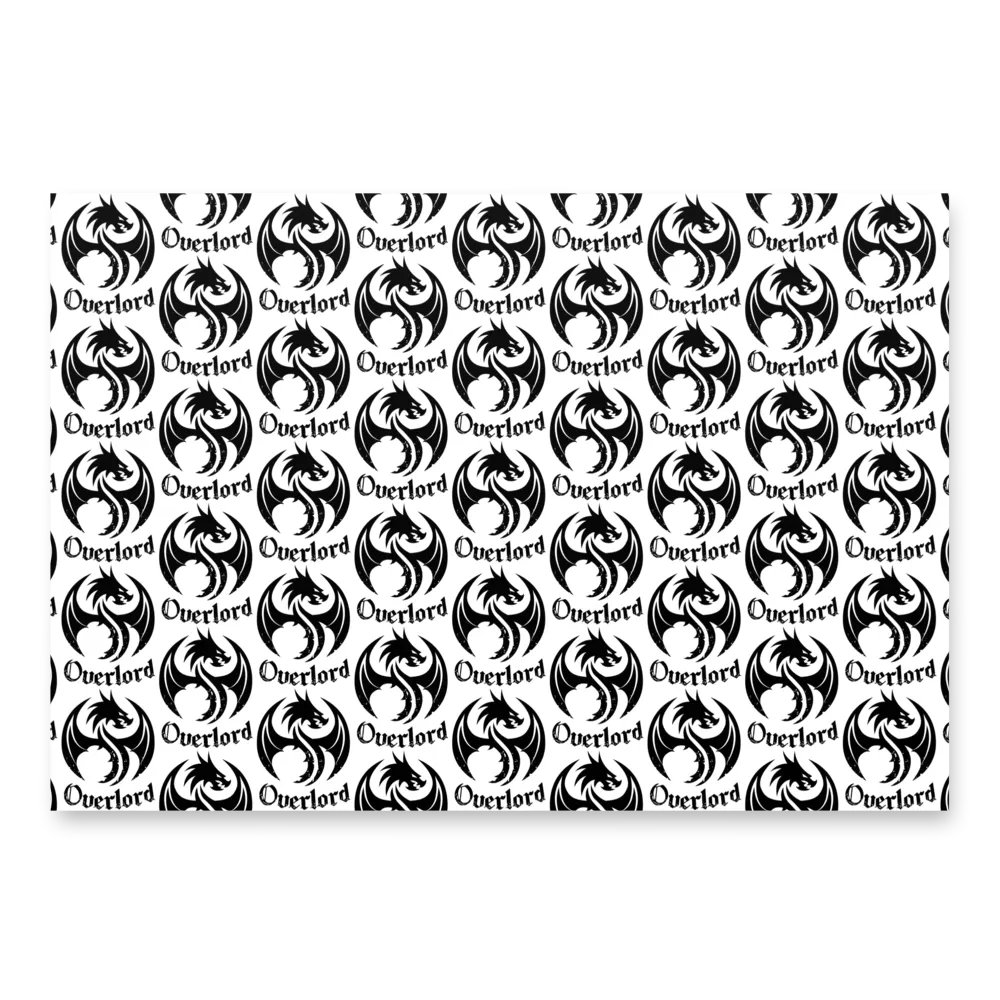 Overlord Wrapping Paper (Black) product image (1)