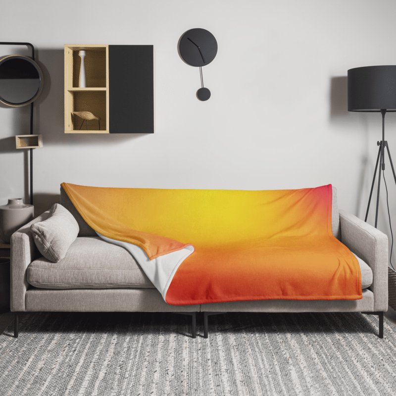 Sunset Hues Throw Blanket product image (1)