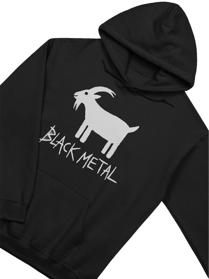 Black metal Hoodie product image (2)