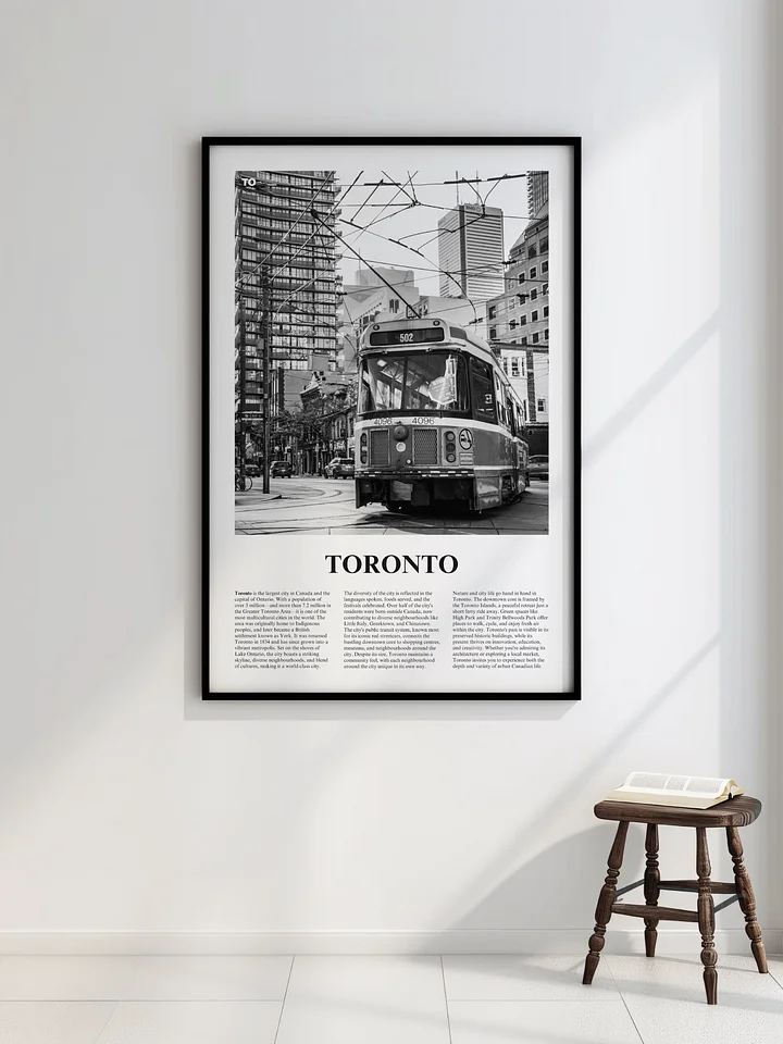 Toronto 07 Newspaper Poster product image (2)