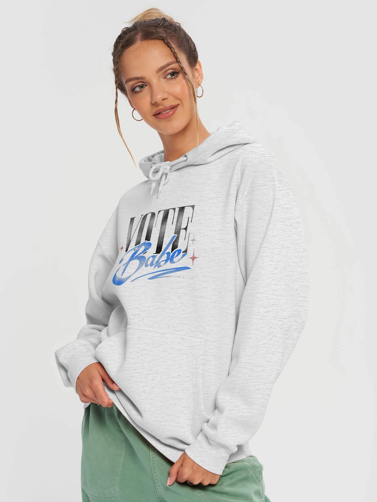 Vote Babe Hoodie product image (5)
