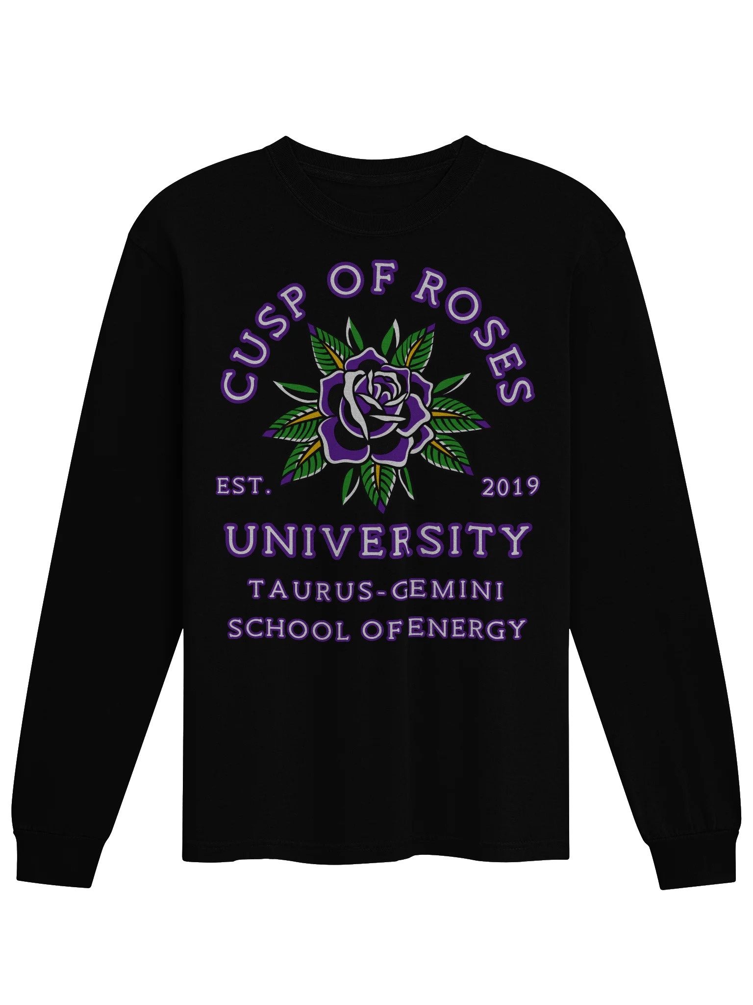 school of energy long tee product image (1)
