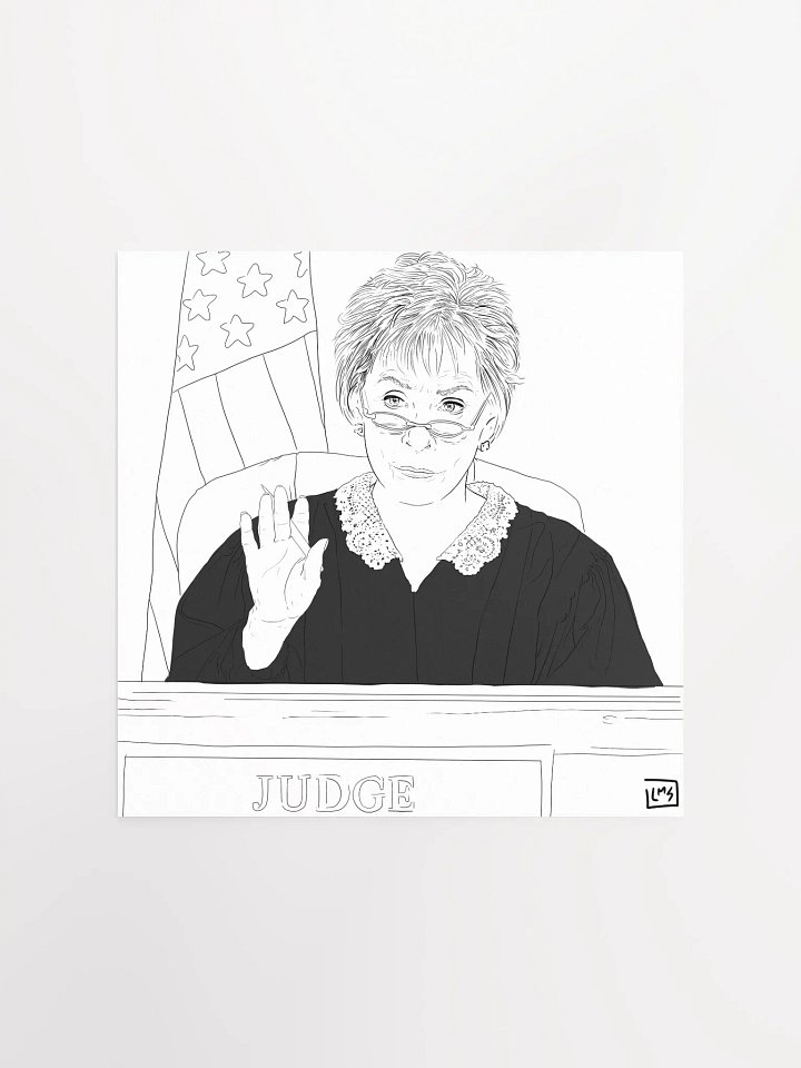 Queen Judge Judy - Poster Print product image (1)