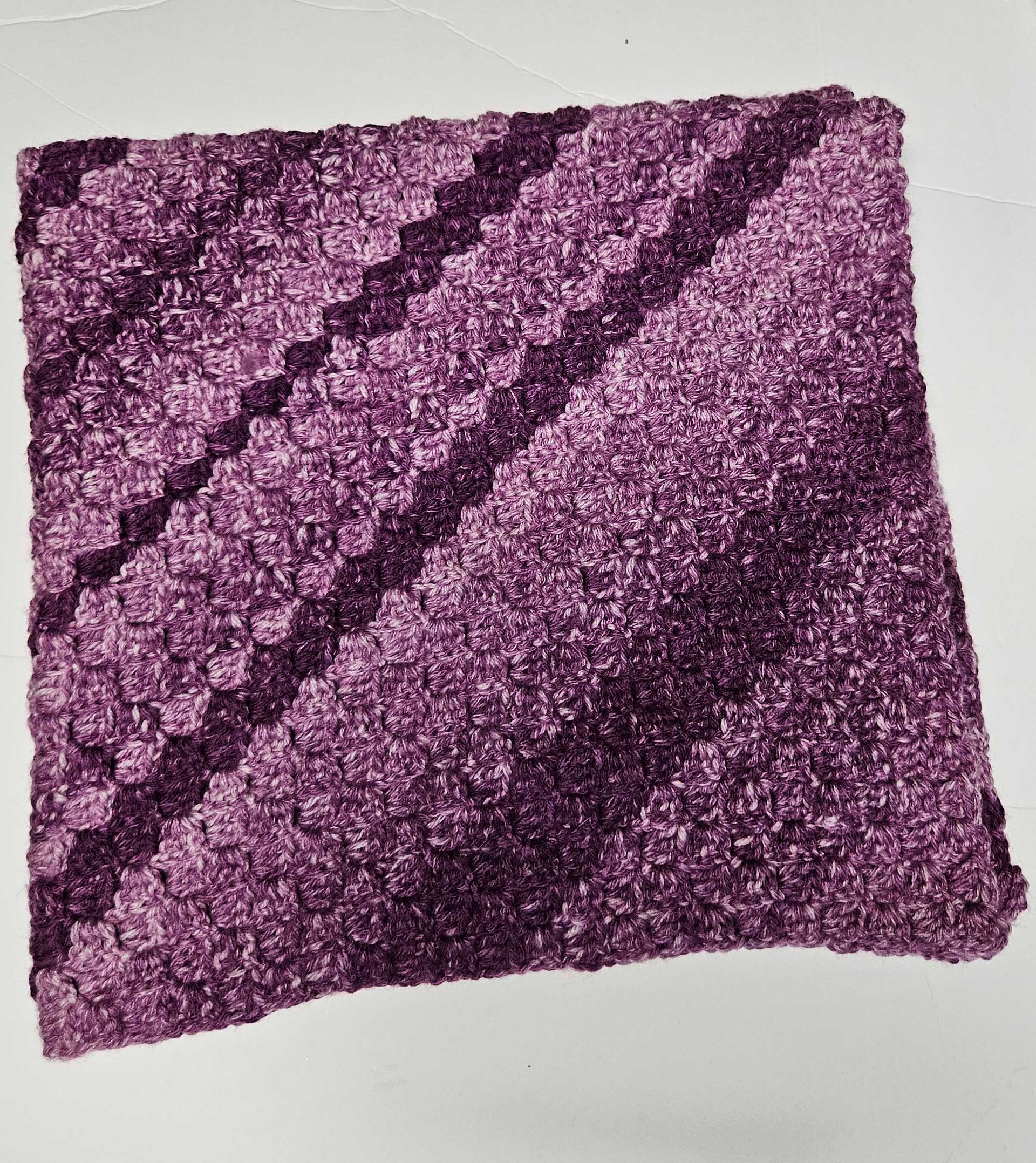 Purple Ombre Stroller Baby Blanket product image (3)