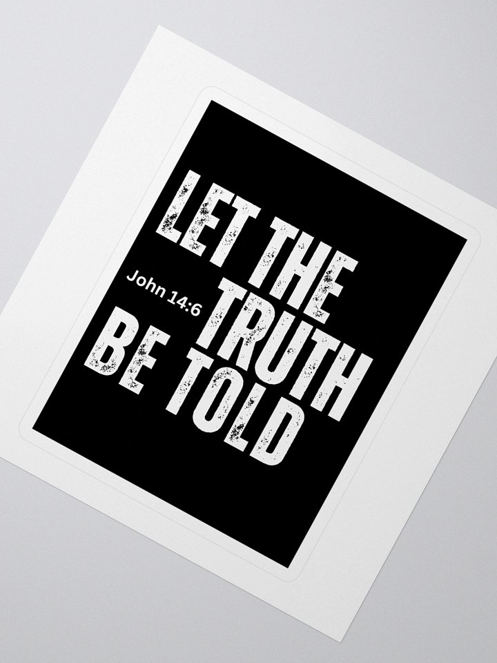 Bold Truth Stickers product image (2)