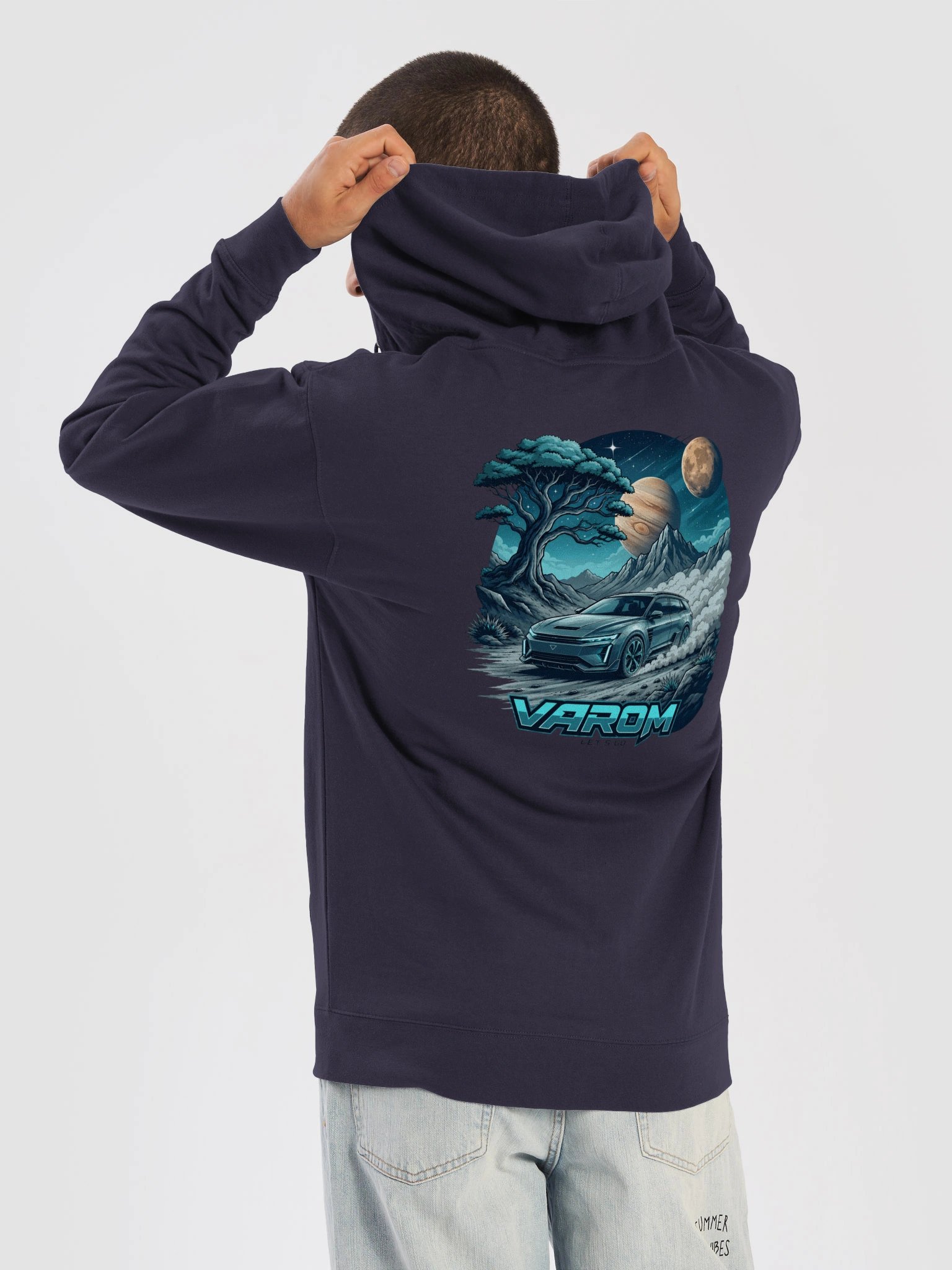 Hoodie Varom Parallel Planet 4 (zip-up) product image (2)